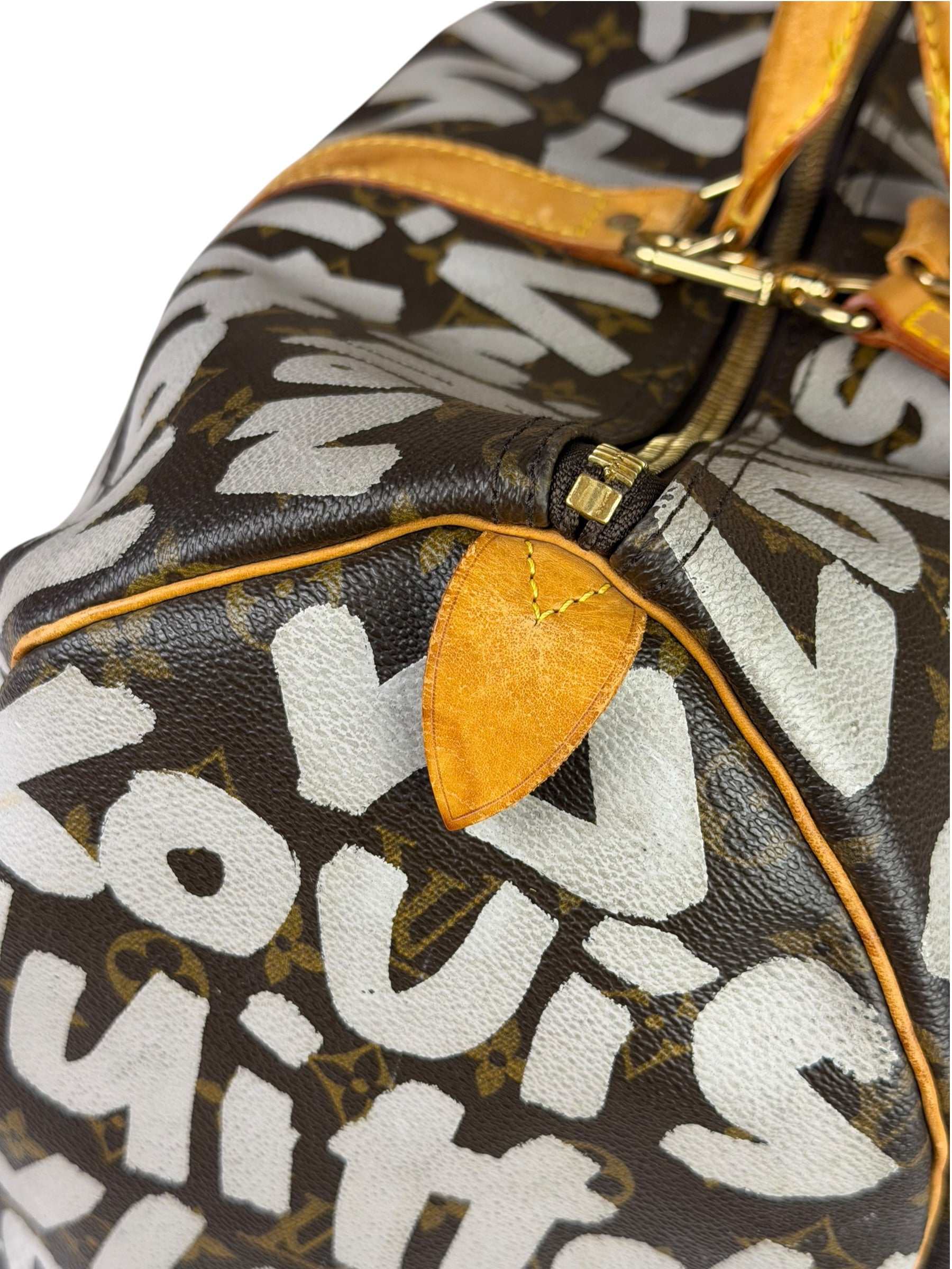 Louis Vuitton x Stephen Sprouse Monogram Graffiti Keepall 50