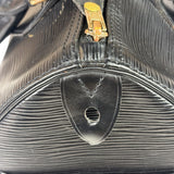 Louis Vuitton Black Epi Leather 25