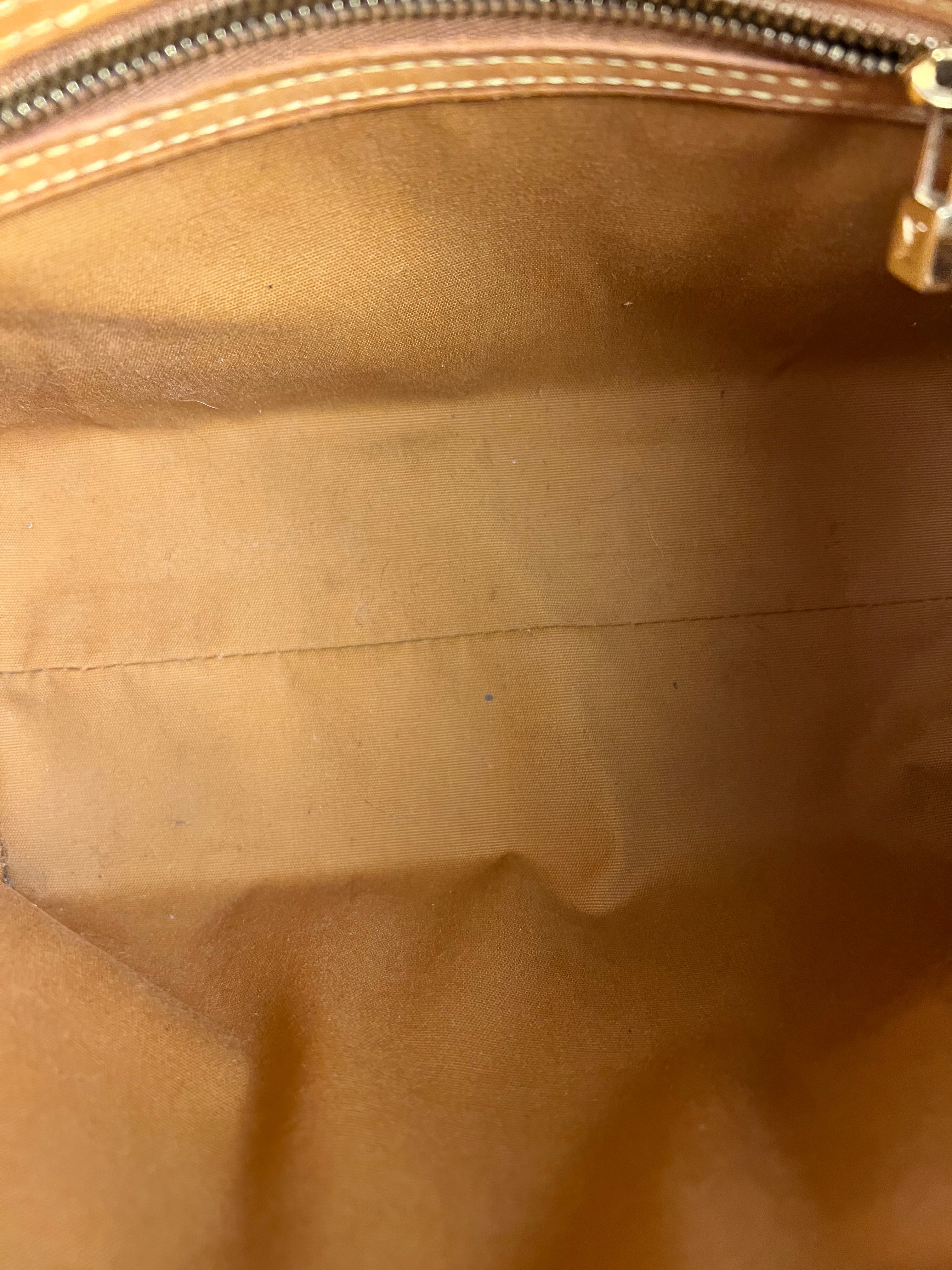 Louis Vuitton Monogram Vernis Bronze Reade PM