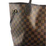 Louis Vuitton Damier Ebene Neverful MM Tote Bag