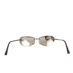 Chanel Pink Floral Frameless Sunglasses