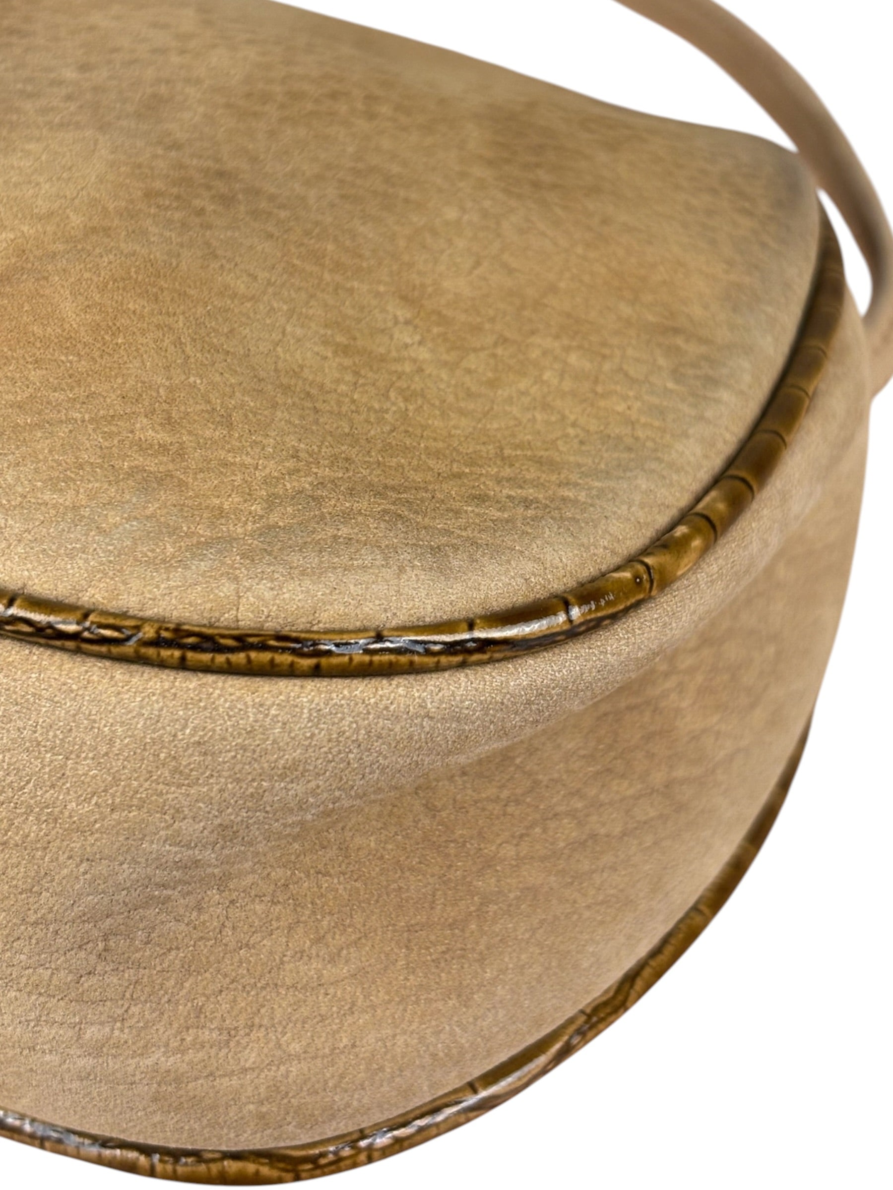 Fendi Vintage Brown Janus Crossbody Bag