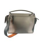 Fendi Tri-Color Leather Dotcom Two-Way Bag