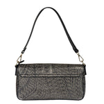 Valentino Black Leather Mario Spa Flap Bag