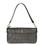 Valentino Black Leather Mario Spa Flap Bag