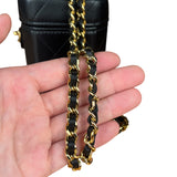 Chanel Lambskin Quilted Leather Cosmetic Bag