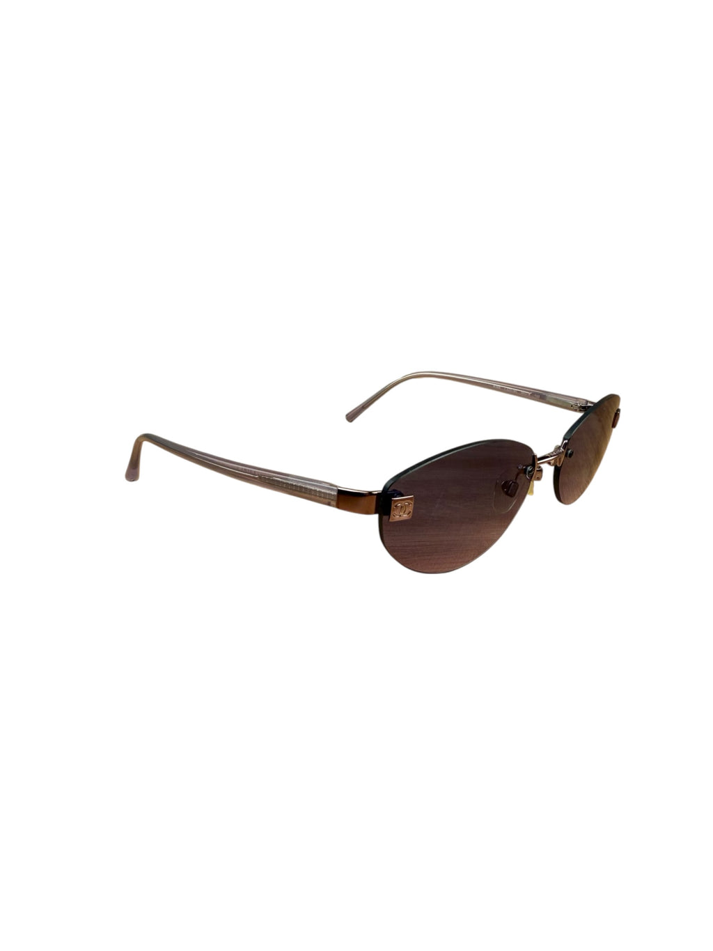 Chanel Vintage Rimless Sunglasses RX