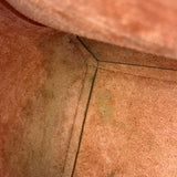 Celine Auburn Orange Leather Mini Belt Top Handle Bag