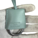 Balenciaga Blue Leather Mini Bel Air Carry All Two-Way Bag