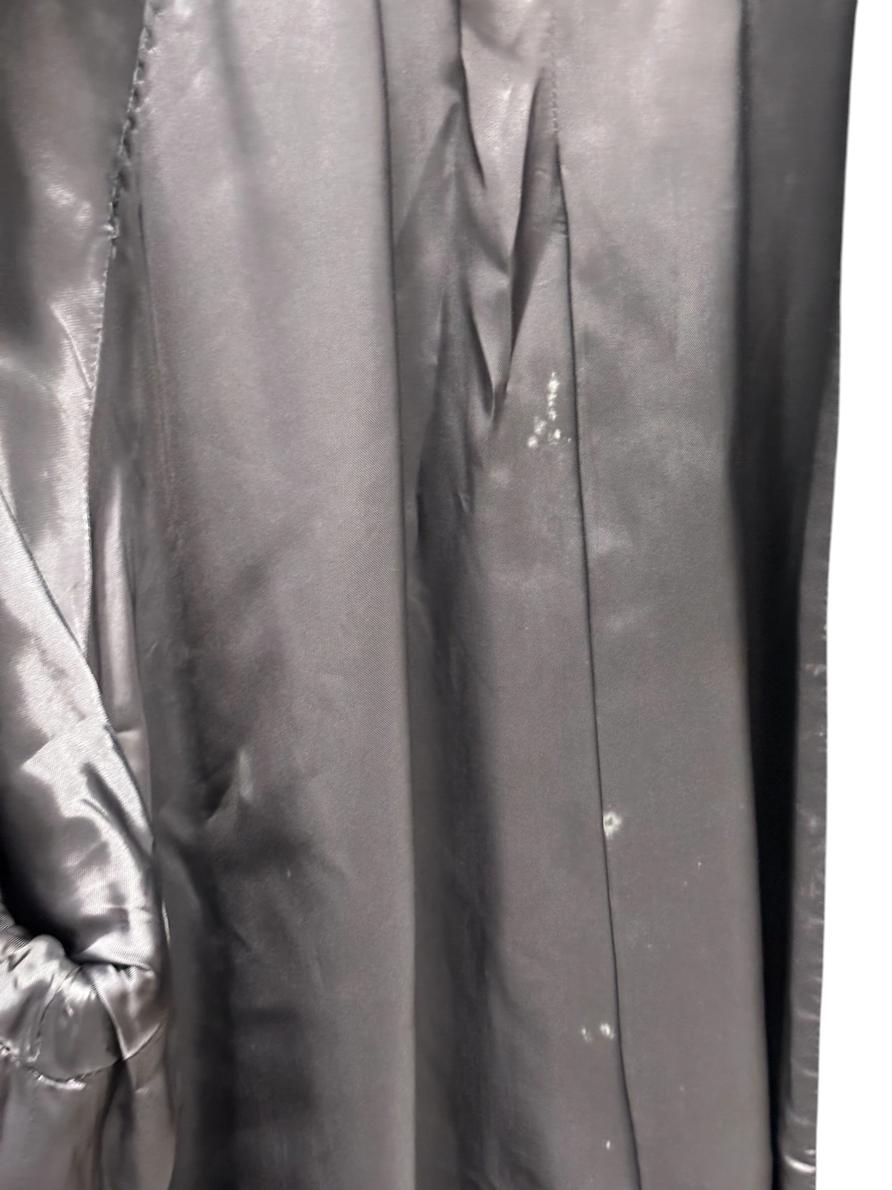 Vintage Fendi 365 Wool Trench Coat Navy