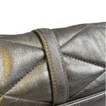 Saint Laurent Metallic Bronze Lambskin Quilted Le 57 Shoulder Bag