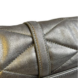 Saint Laurent Metallic Bronze Lambskin Quilted Le 57 Shoulder Bag