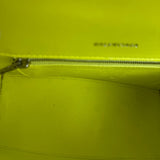 Balenciaga Small Yellow Croc Hourglass 2Way
