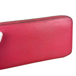 Hermes Pink Epsom Leather Silk'In Long Wallet
