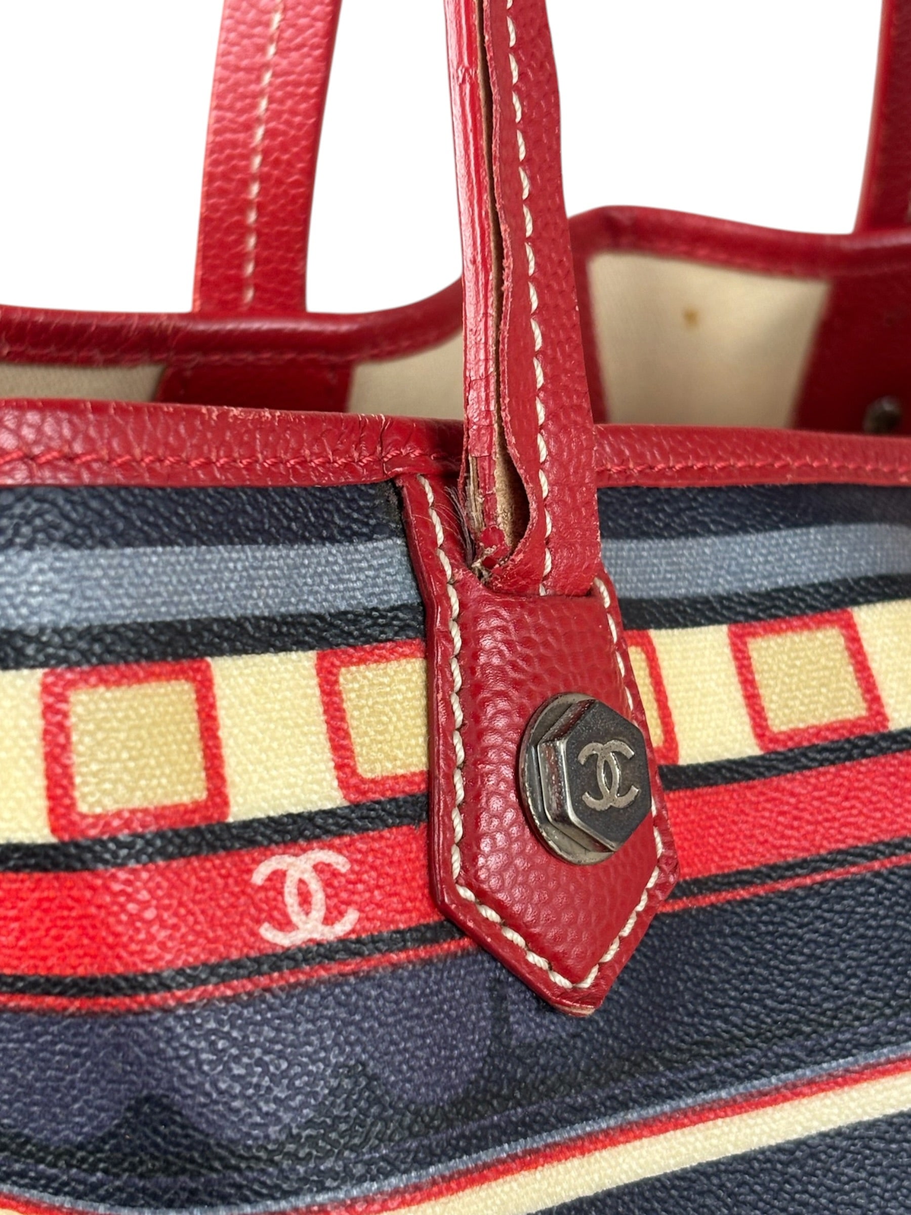 Chanel Vintage Central Station Le Train Tote/Shoulder Bag- 2007