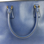 Prada Navy Saffiano Leather Galleria Tote