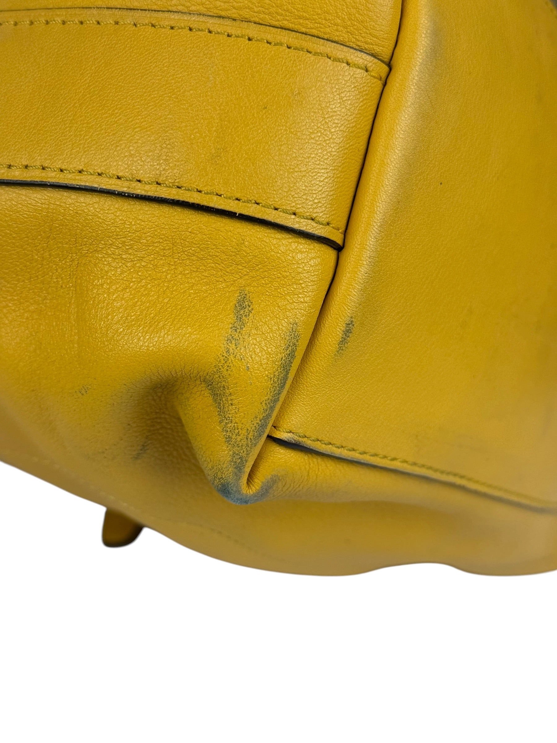 Coach Leather Legacy Sunflower Shoulder Bag