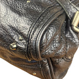 Chloé Grey Metallic Small Paddington Handbag