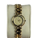 Fendi 700L Champagne Dot Dial Gold Plate