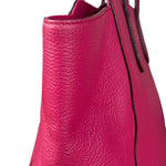 Gucci Pink Pebbled Leather Small Swing Tote
