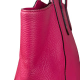 Gucci Pink Pebbled Leather Small Swing Tote