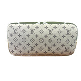 Louis Vuitton Olive Green/Beige Monogram Giant Neverfull MM