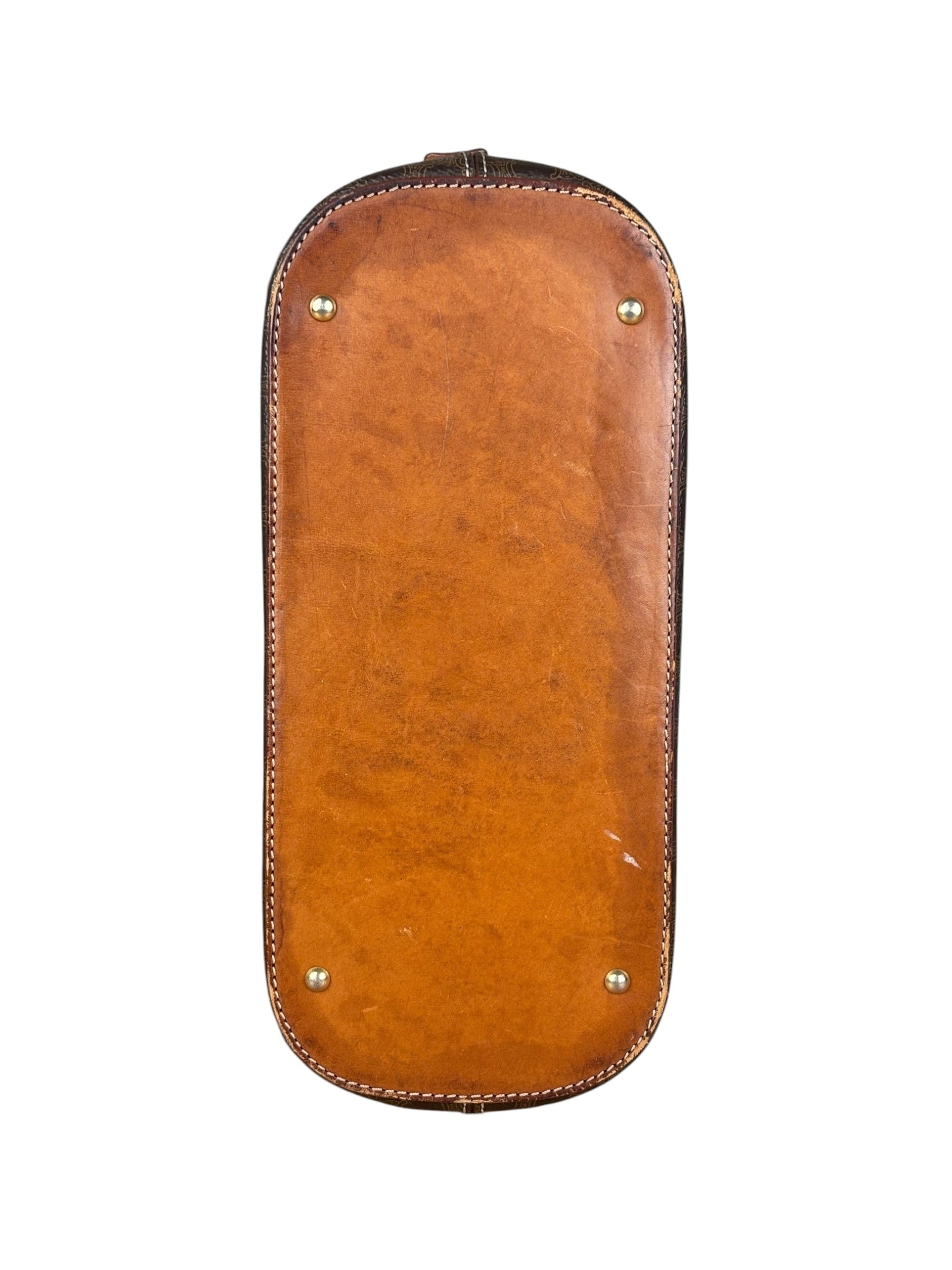 Celine Vintage Macadam Top Handle Bag