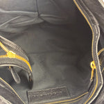 Balenciaga Black Leather Giant 12 City Bag
