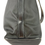 Prada Black Leather Trim/Tessuto Nylon  Shoulder Bag