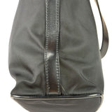 Prada Black Leather Trim/Tessuto Nylon  Shoulder Bag