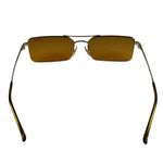 Vogue x Gigi Hadid Gold- Rectangular Sunglasses