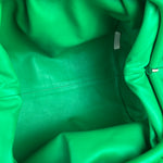 Bottega Veneta Green Large Pouch Clutch