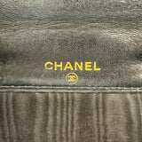 Chanel Navy Blue Leather Caviar Wallet