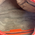 Bottega Veneta Orange Intrecciato Hobo Bag