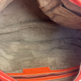Bottega Veneta Orange Intrecciato Hobo Bag