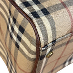 Burberry Vintage Haymarkert House Mini Boston Handbag
