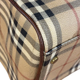 Burberry Vintage Haymarkert House Mini Boston Handbag