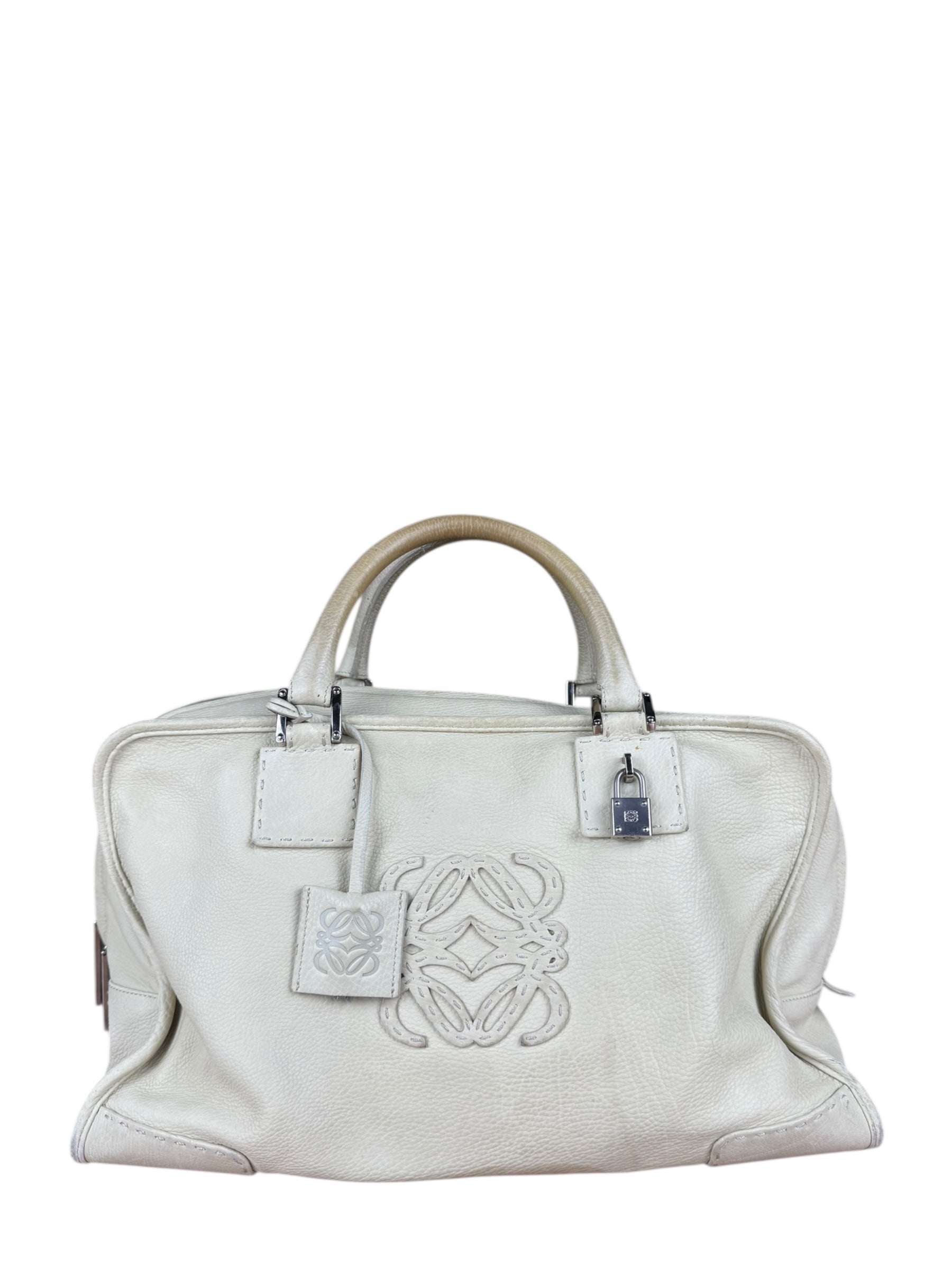 Loewe Vintage Beige Amazona 28 Handbag