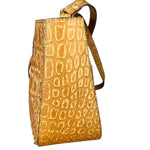 Fendi Vintage Crocodile-Embossed Leather Crossbody Bag