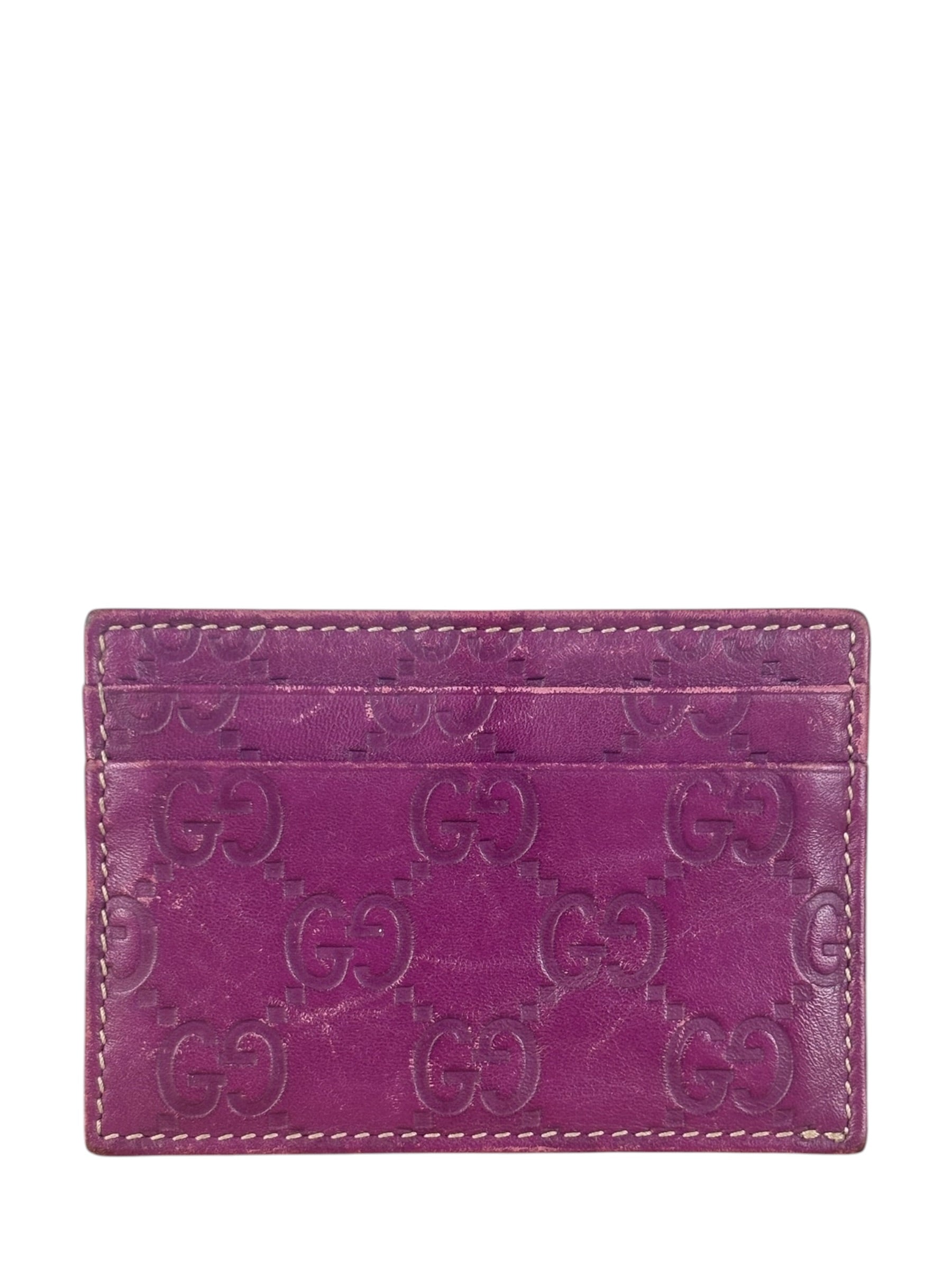 Gucci GG Purple Card Holder