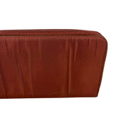 Prada Vintage Red Nylon Zip-Around Sport Long Wallet