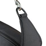 Balenciaga Black Nylon Chain Shoulder Bag