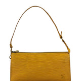 Louis Vuitton Yellow Epi Leather Pochette