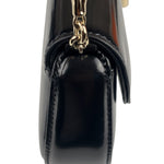 Gucci Black Leather Bamboo Night Small Clutch/Pochette