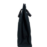 Hermes Fourre-Tout MM Canvas Black Tote