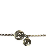 Chanel Vintage Double Medallion Charm Bracelet