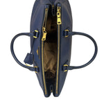 Prada Navy Saffiano Leather Galleria Tote