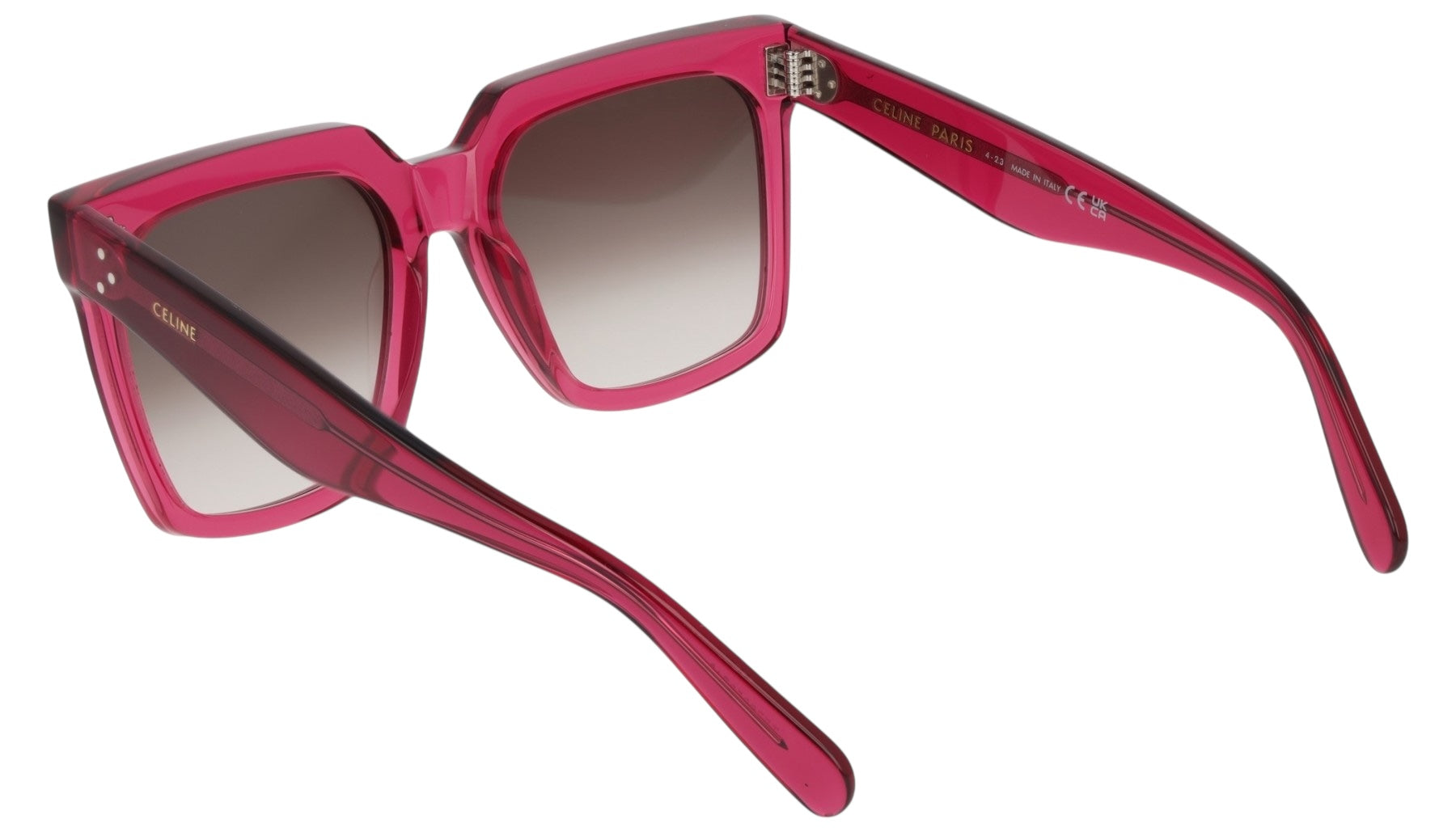 Celine Shiny Violet Oversized Sunglasses