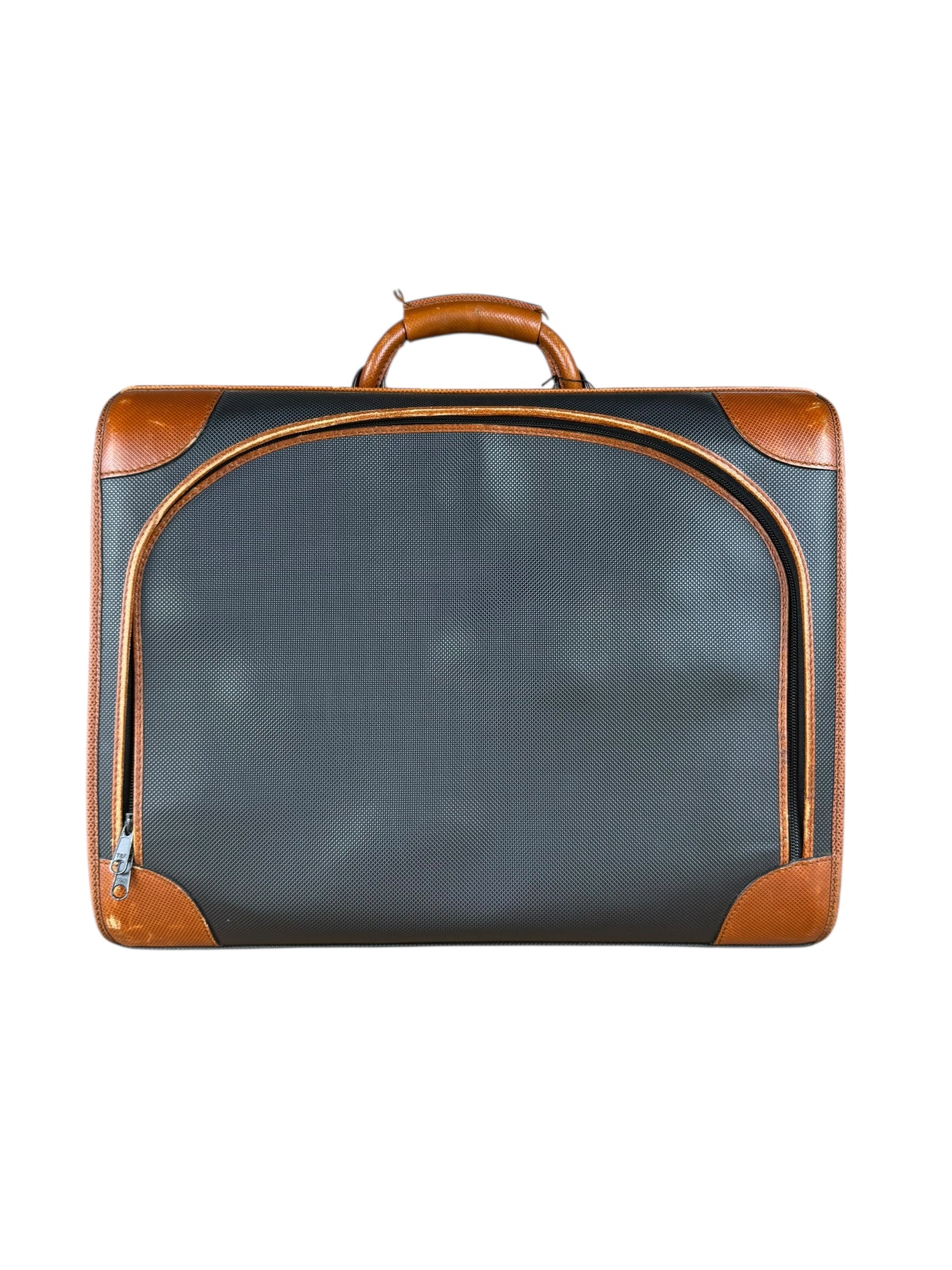 Bottega Veneta Vintage Travel Case Black/Brown