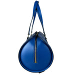 Louis Vuitton Blue Epi Soufflot Handbag